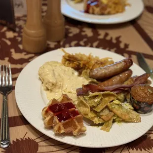 Great selection of food