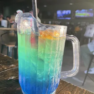 Blue Hawaiian Pitcher $8