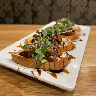 Wild Mushroom Bruscetta