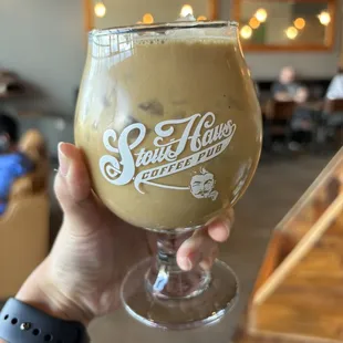 Oat milk latte