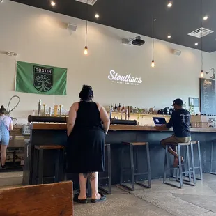 Bar area
