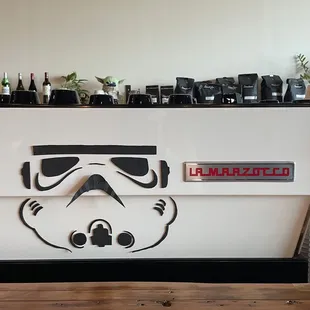 Star Wars themed espresso machine
