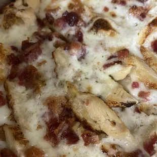Chicken Bacon Ranch Pizza
