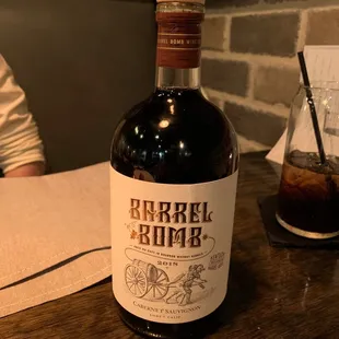 Stouts offers multiple specialty wines, and even has options to take home.