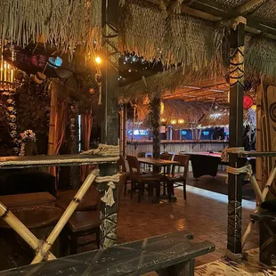 Inside view from cabana