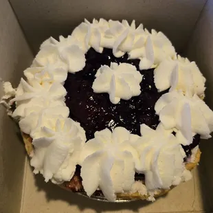 Blueberry pie taste like my mom used to make