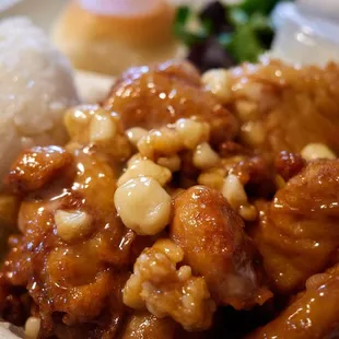 Honey Macadamia Chicken