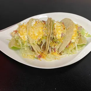 Ground Beef traditional tacos