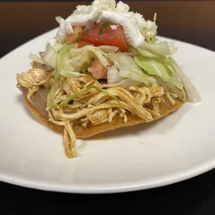 Chicken Tostada