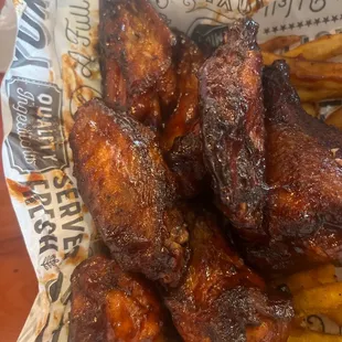BBQ HONEY WINGS
