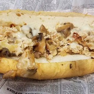 #17 Mushroom Chicken Cheese Steak