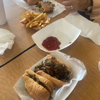 Mushroom Cheesesteak