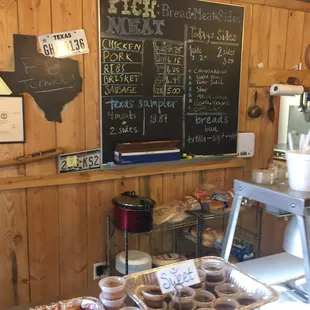 Menu board