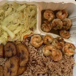 Jerk Shrimp......Will Never Get EVER again  I am extremely disappointed and dissatisfied with my food purchase for this restaurant.