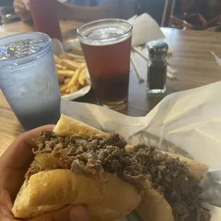 Small enough for a big American male. lol. But seriously it was a lot. Paired with the lager it was a smash.