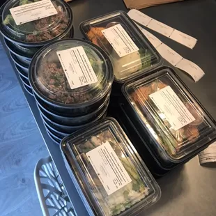 Packing up an order for one of our favorite clients