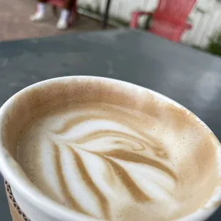 Mocha hot coffee