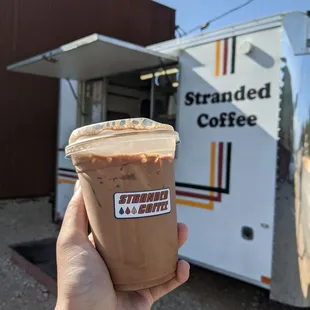 Great coffee! The dark chocolate on this mocha is well balanced.