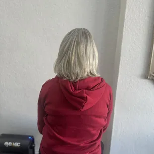 Grey blending, are you thinking of going grey we can do that for you