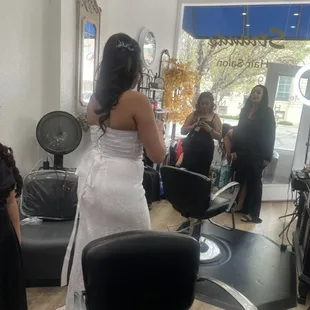 We do wedding parties.