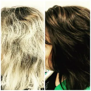 Hair by Teri Wilson  33 yrs experience Before and After
