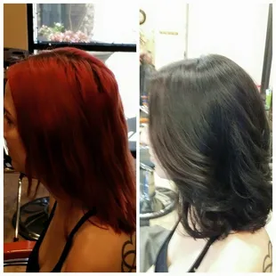 Hair by Teri Wilson  33 yrs experience Before and After