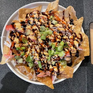 Sushi Nachos