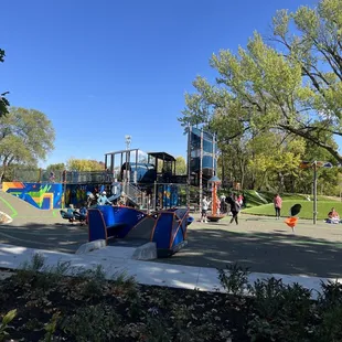 Outside fun for children of almost any age.