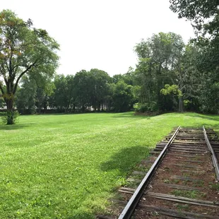 Section of Historic Railroad