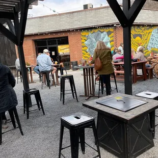 Outdoor seating