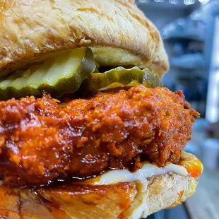 a chicken sandwich