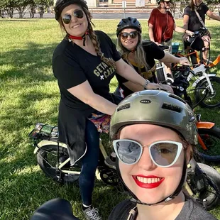 A quick bike tour around the city