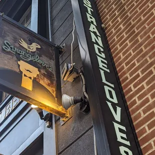 Outside sign