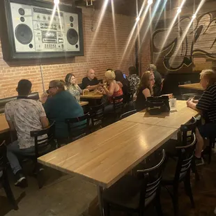 sushi and sashimi, interior