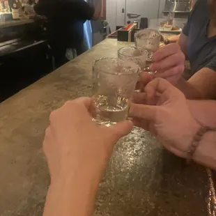 Tequila shots