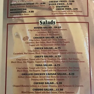 Takeout menu (1 of 5)