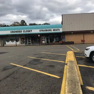 the outside of the store