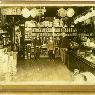 1917 A.L. Strasser on the Right. Harold Strasser in the Middle.