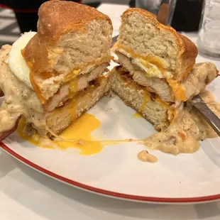 Crispy Chicken Biscuit