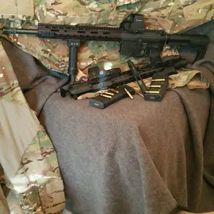 Combat proven equipment.