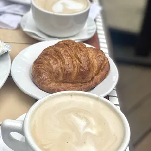 croissants and coffee