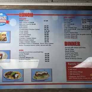 Menu 1/4
