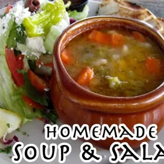 SOUP AND SALAD