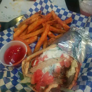 Chicken Gyro Sandwich