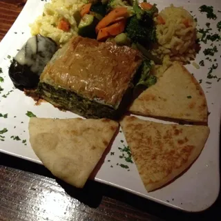Spanakopita Plate