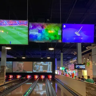 The view from the lane