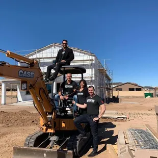 The new construction team