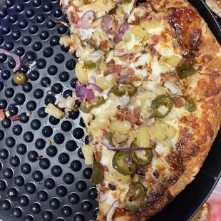 New BBQ pizza