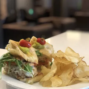 Tuscan chicken sandwich