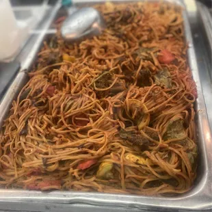 Vegetarian spaghetti